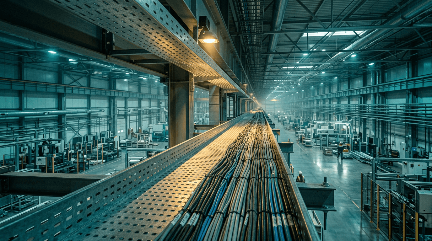 Cable tray installation