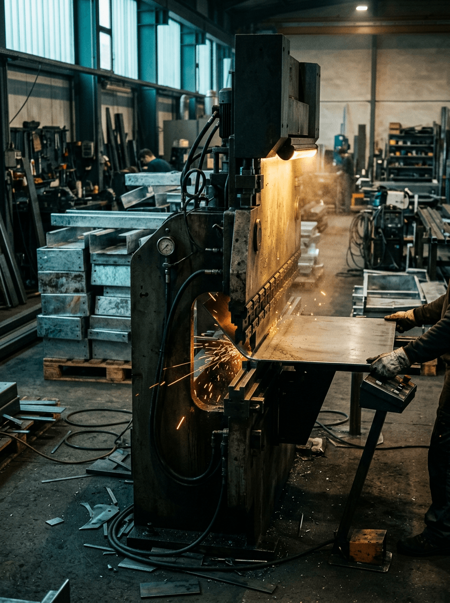Press brake fabrication
